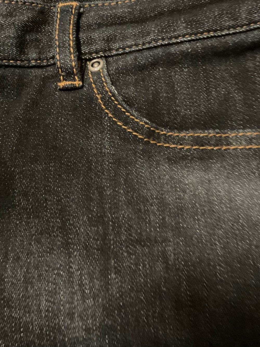 Liz Claibourne Women’s Modern Petite Straight Blue Denim Jeans